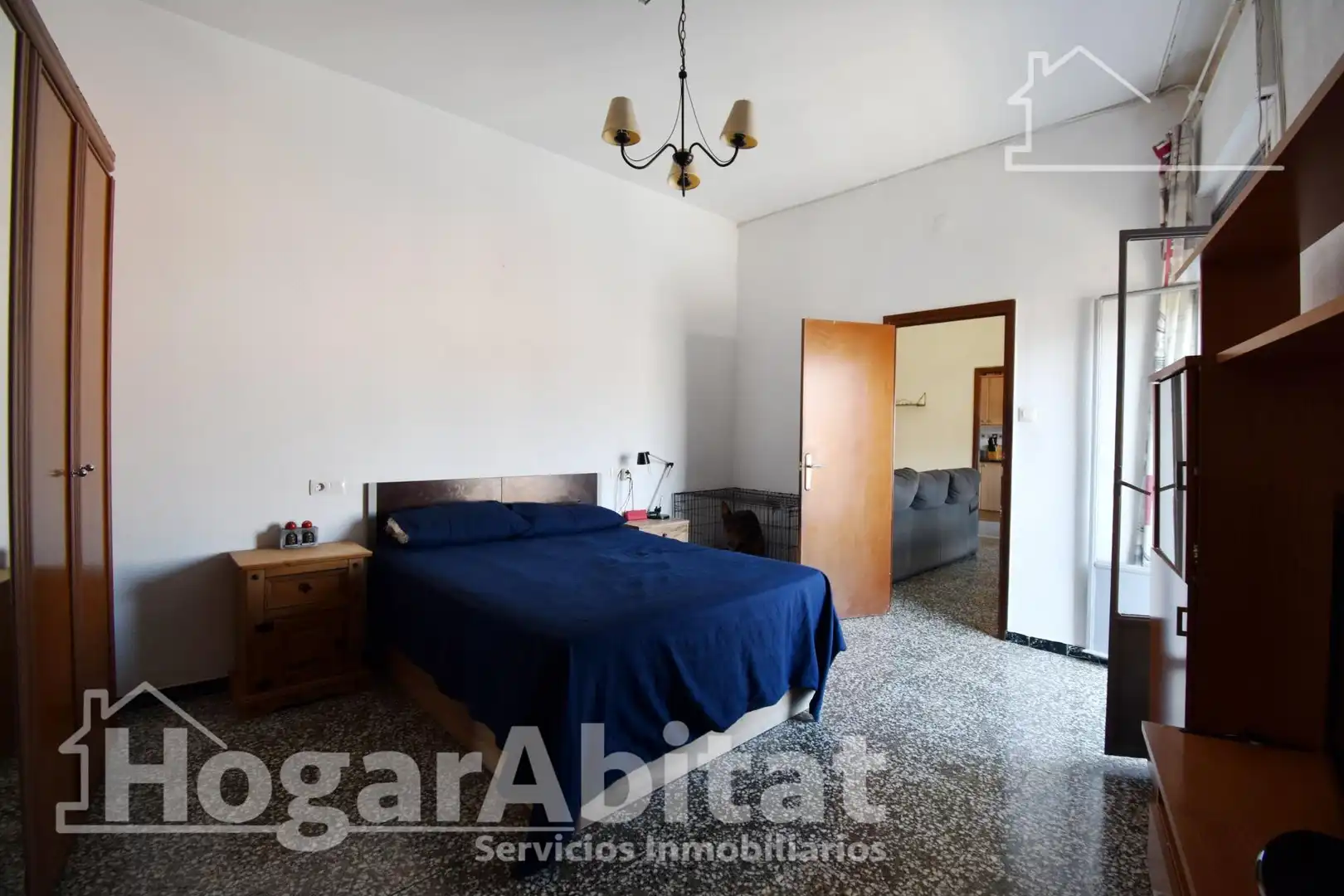 Bedroom of Flat for sale in Beniarjó  with Air Conditioner, Heating and Balcony
