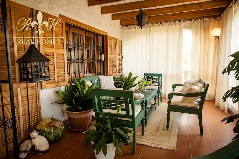 Terrace of Houses for sale in L'Alfàs del Pi  with Air Conditioner, Terrace and Swimming Pool