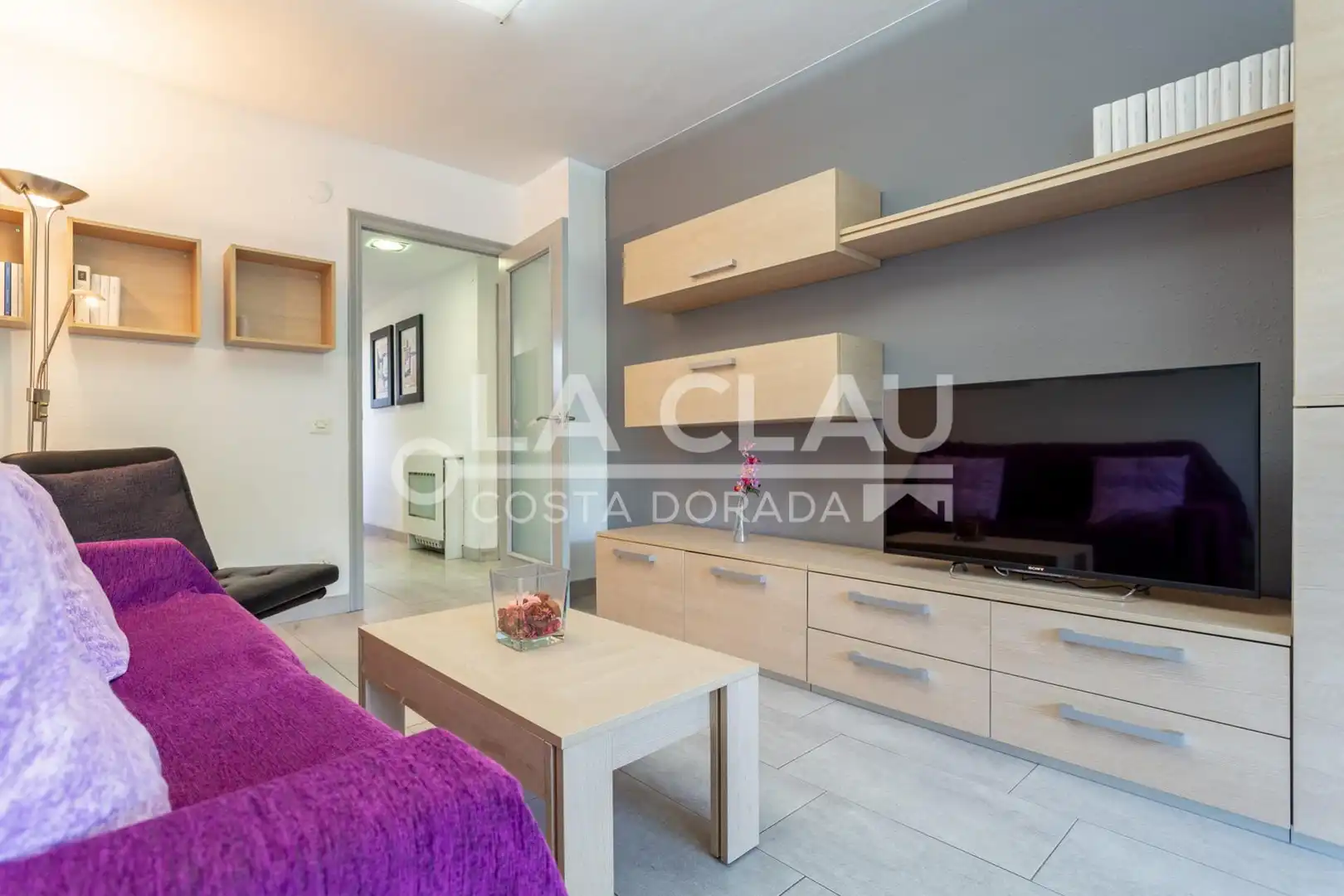 Living room of Apartments for sale in Cambrils  with Heating, Private garden and Swimming Pool