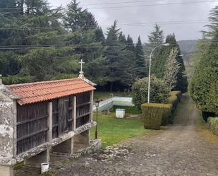 Vista exterior de Casa o xalet en venda en Negreira amb Terrassa i Piscina