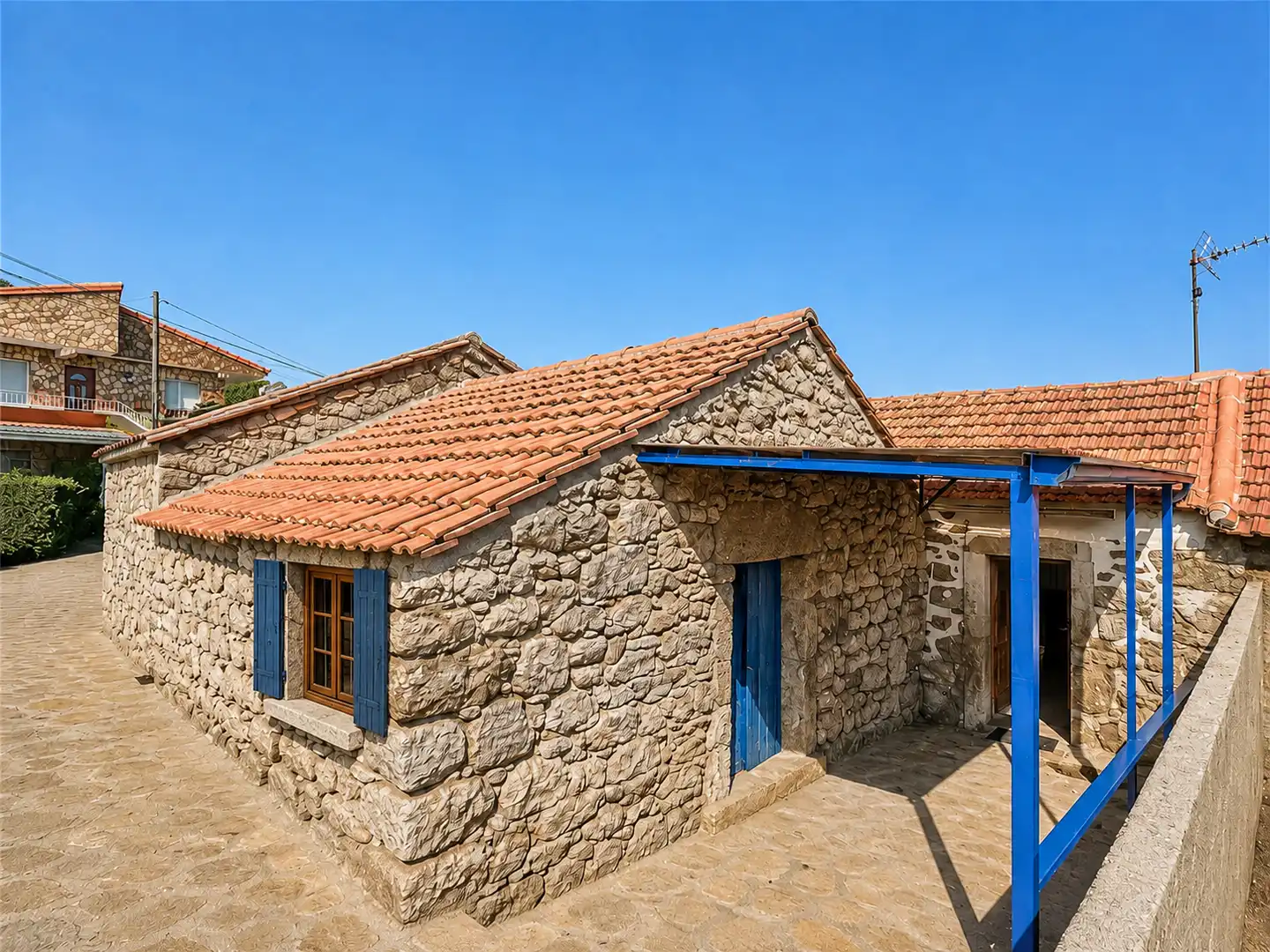 Exterior view of Detached homes for sale in A Cañiza    with Private garden and Furnished