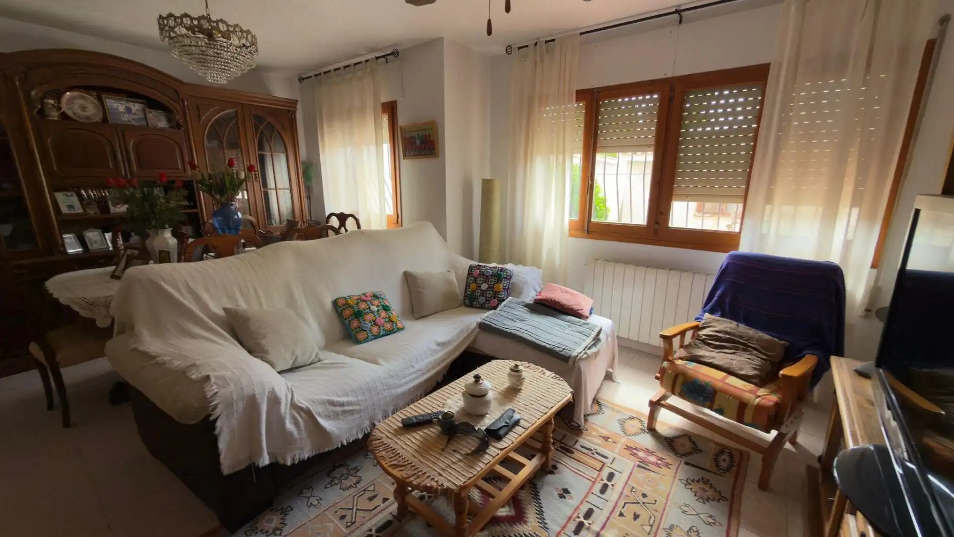 Living room of Detached homes for sale in San Vicente del Raspeig / Sant Vicent del Raspeig  with Storage room and Balcony