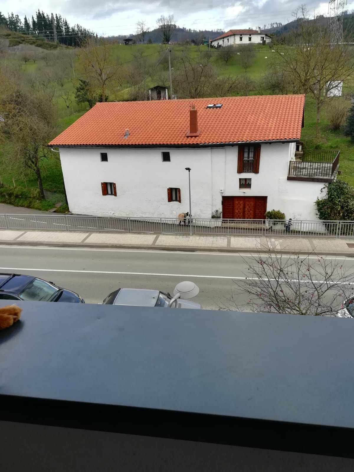 Vista exterior de Casa o xalet en venda en Ezkio-Itsaso amb Jardí privat
