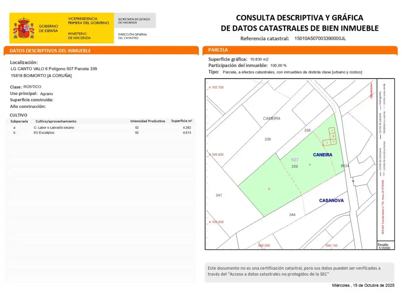 House with garden for sale in CANTO VALO, imagen 26