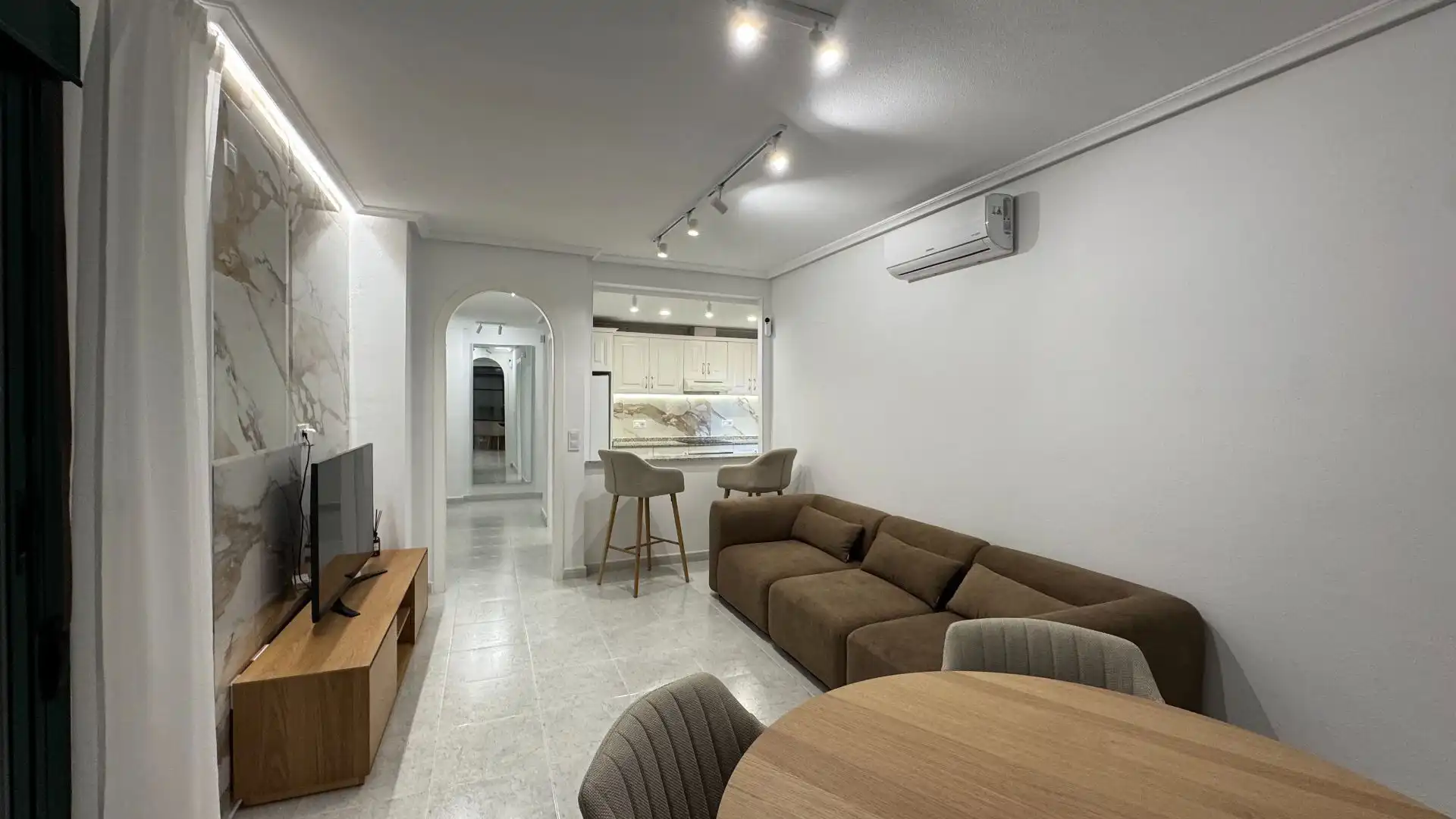 Sala d'estar de Apartament en venda en Orihuela amb Terrassa i Piscina comunitària
