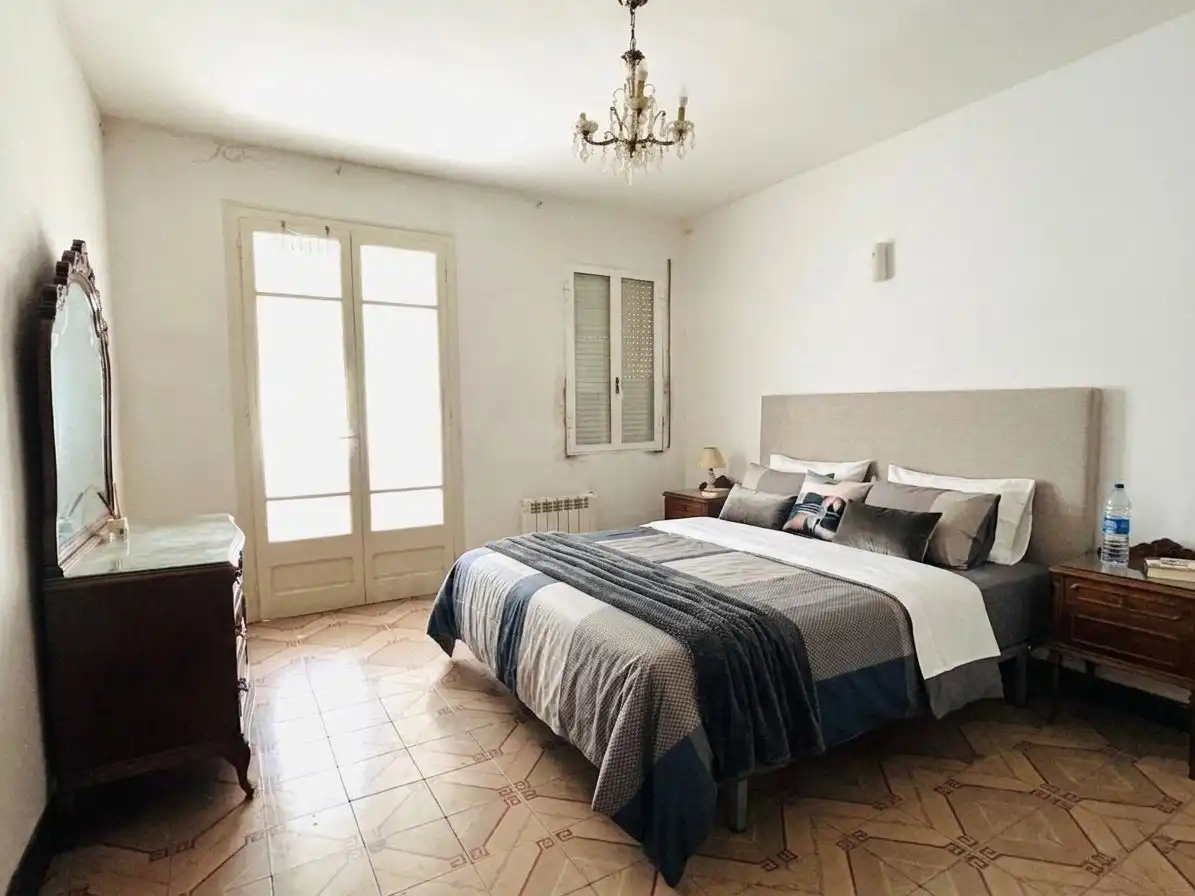 Schlafzimmer von Haus oder Chalet zur Miete in Tornabous mit Terrasse