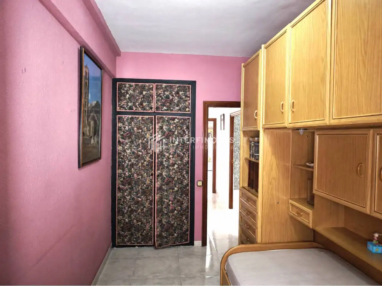 Bedroom of Apartments for sale in Badalona  with Air Conditioner