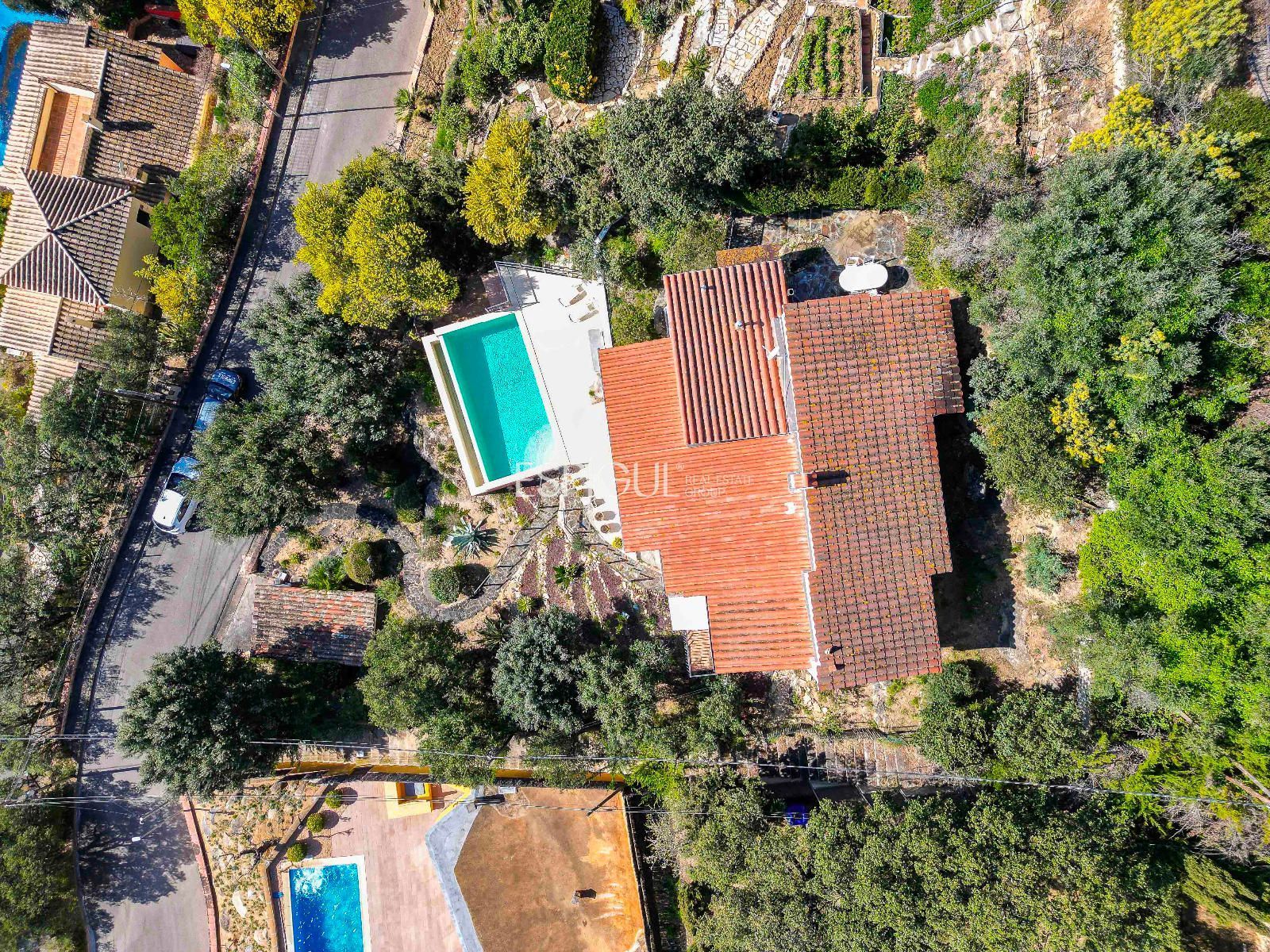 Exterior view of Houses for sale in Calonge i Sant Antoni  with Swimming Pool