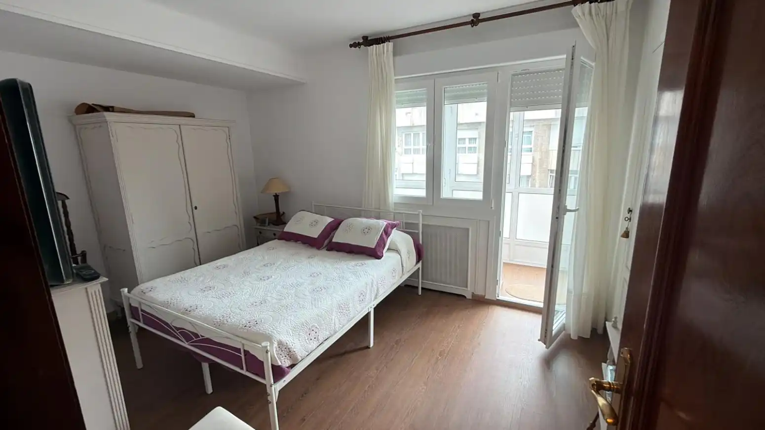 Bedroom of Flat for rent in Gijón   with Heating and Terrace