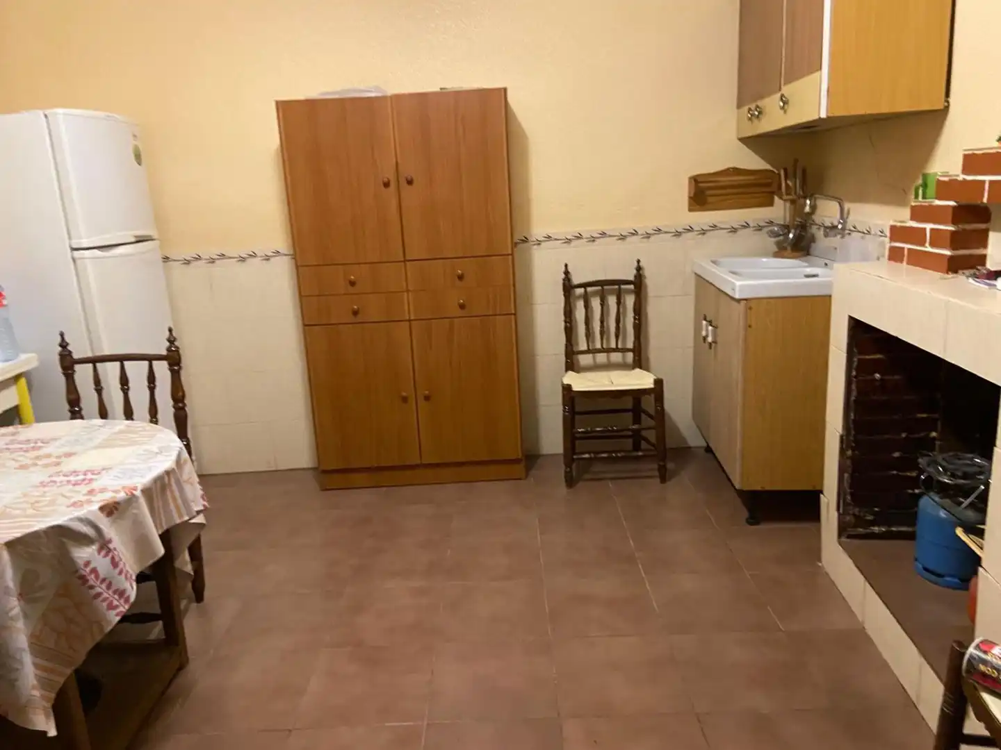 Cocina de Casa o chalet en venta en Valdepeñas con Terraza