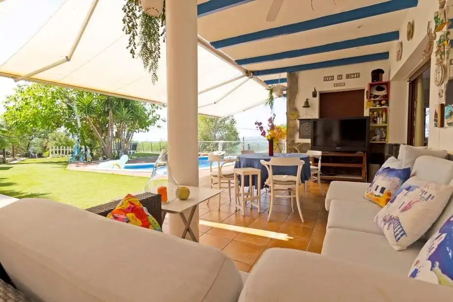 Terrassa de Casa o xalet de lloguer amb opció a compra en Olivella amb Aire condicionat, Calefacció i Jardí privat