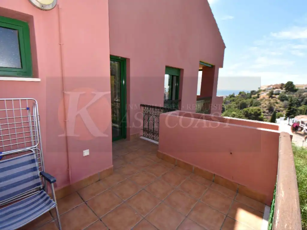 Terraza de Dúplex en venta en Fuengirola con Aire acondicionado, Jardín privado y Terraza