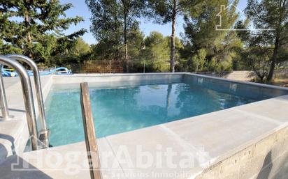 Swimming pool of House or chalet for sale in Cheste  with Heating, Private garden and Terrace