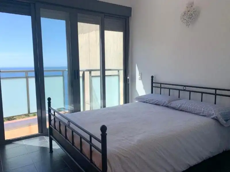 Schlafzimmer von Maisonette zur Miete in Calpe / Calp mit Klimaanlage, Heizung und Terrasse