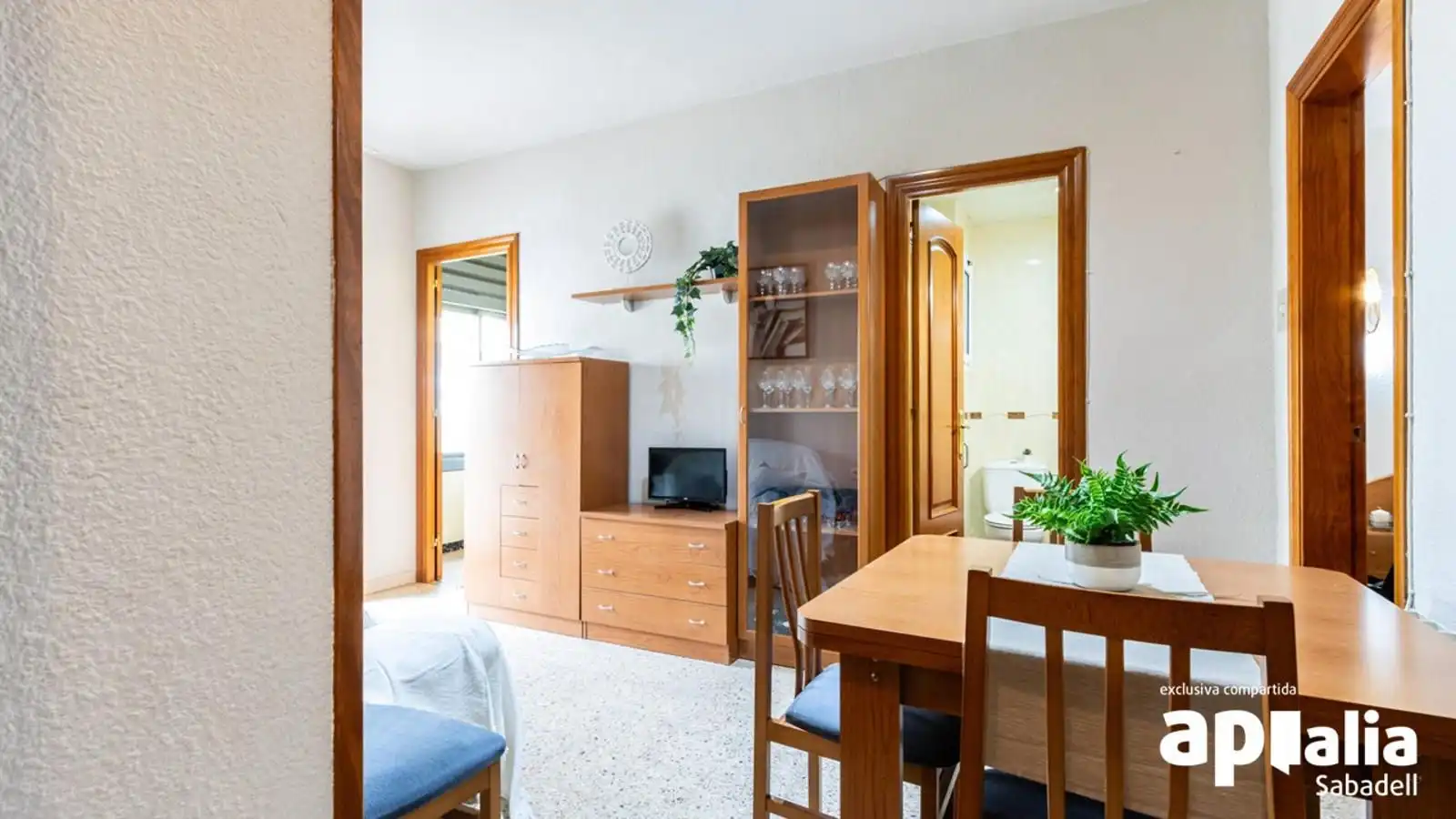 Sala de estar de Piso en venta en Sabadell con Aire acondicionado, Calefacción y Terraza