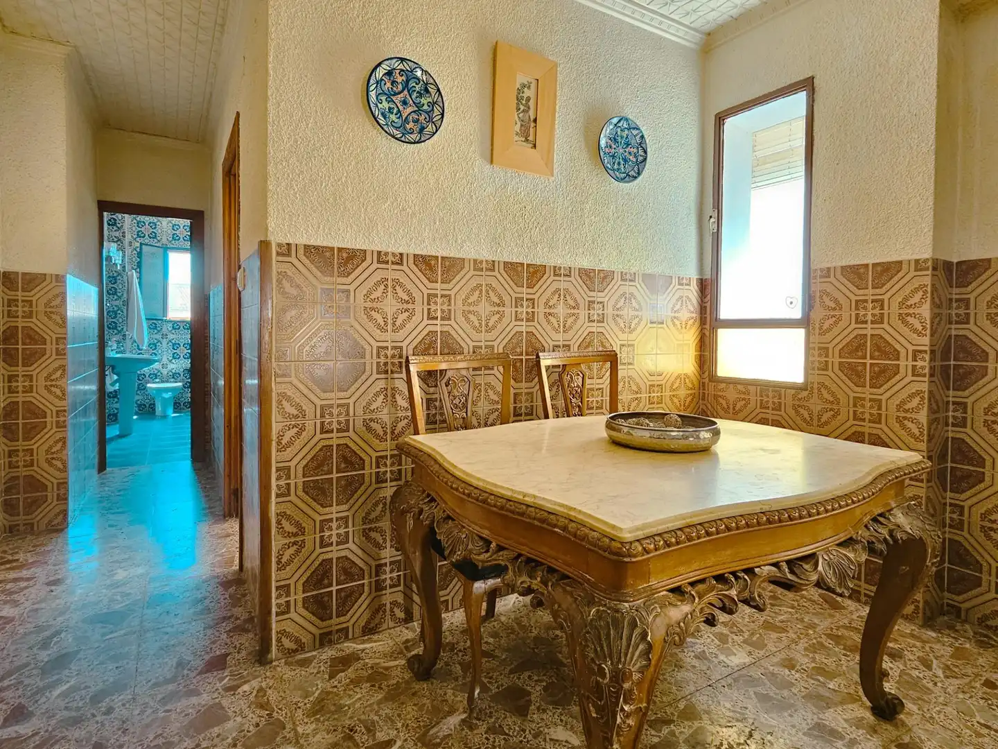 Comedor de Finca rústica en venta en La Llosa de Ranes con Aire acondicionado, Jardín privado y Terraza