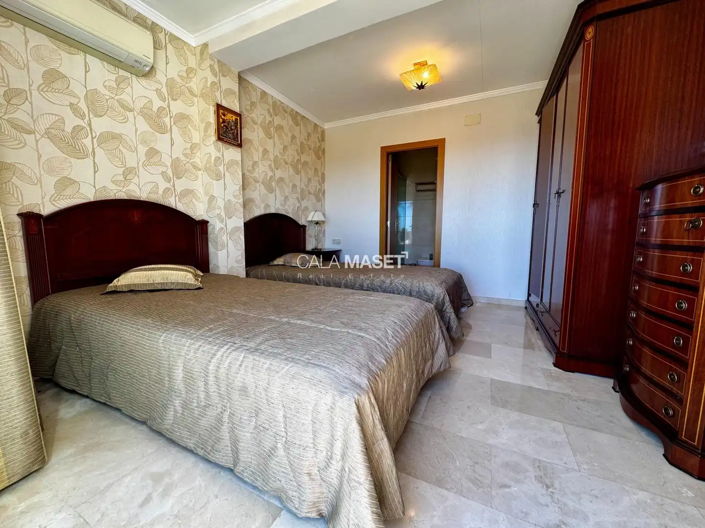 Schlafzimmer von Haus oder Chalet zum Verkauf in Calonge i Sant Antoni mit Heizung, Privatgarten und Terrasse