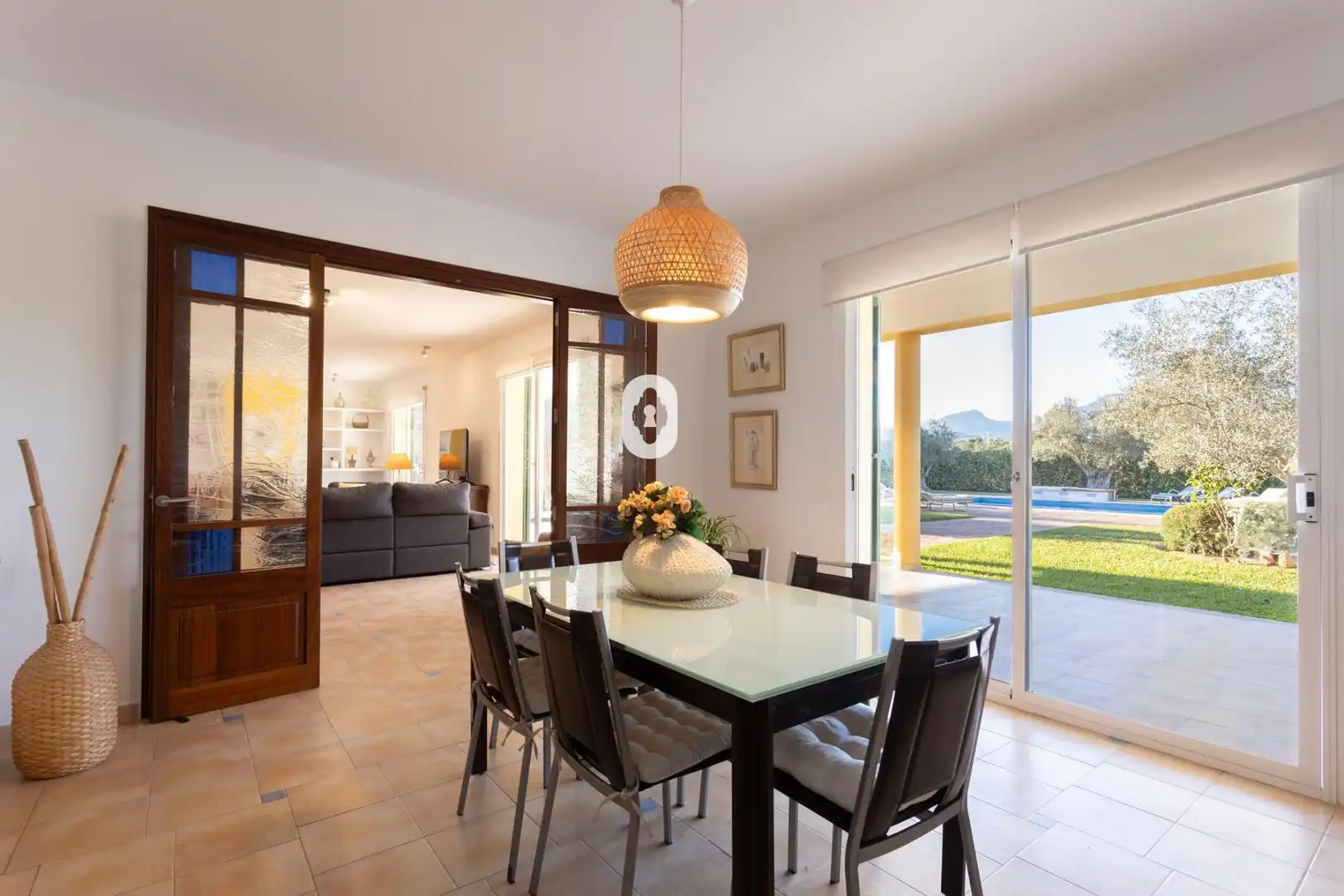 Dining room of Country homes for sale in Inca  with Air Conditioner, Private garden and Terrace