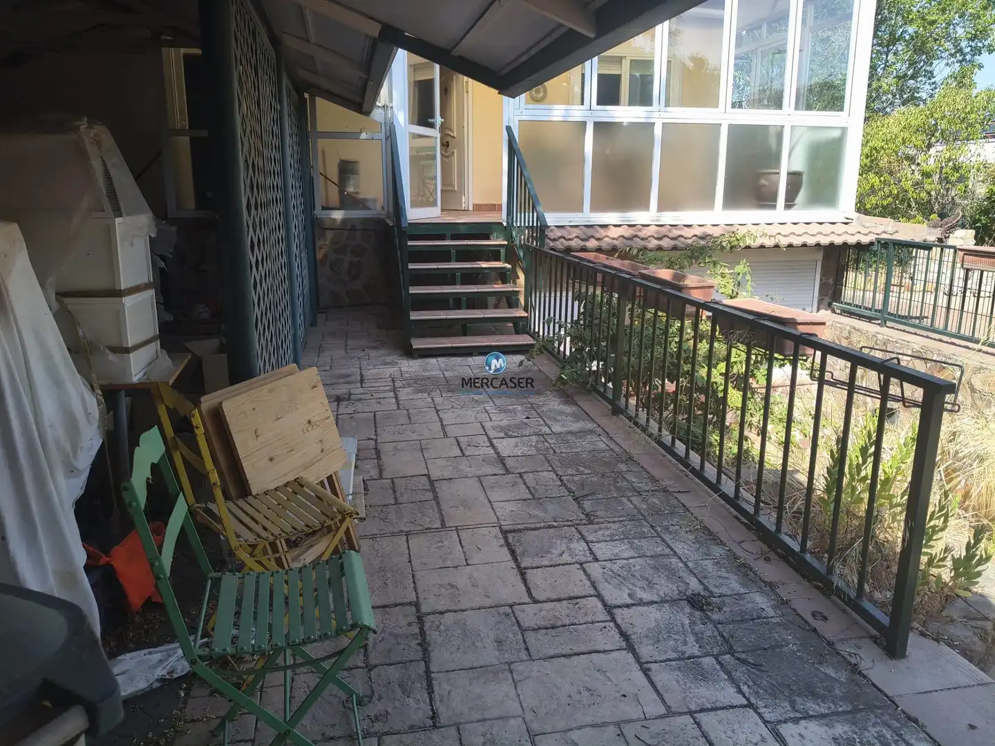 Terrasse von Haus oder Chalet zum Verkauf in Rivas-Vaciamadrid mit Privatgarten