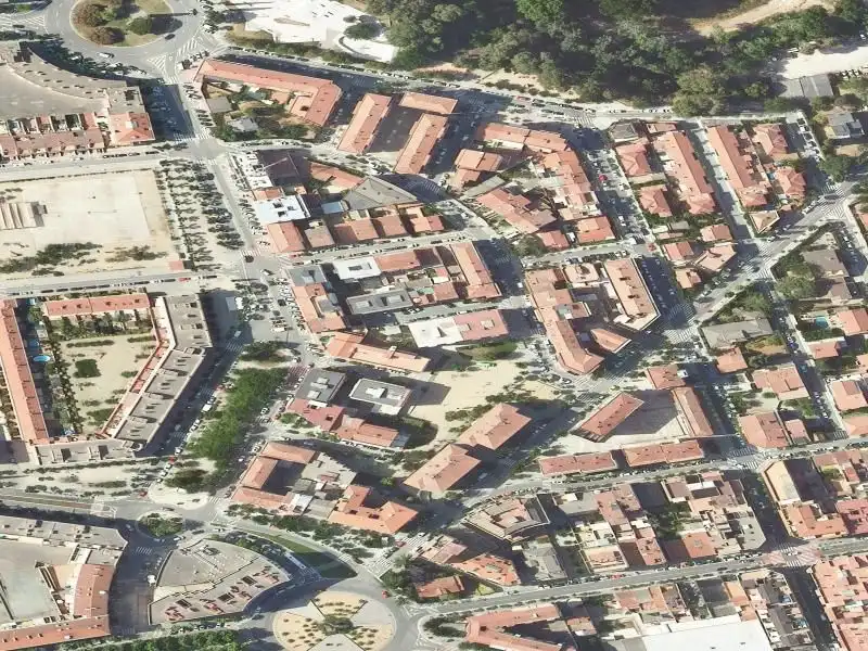 Vista exterior de Piso en venta en Martorell