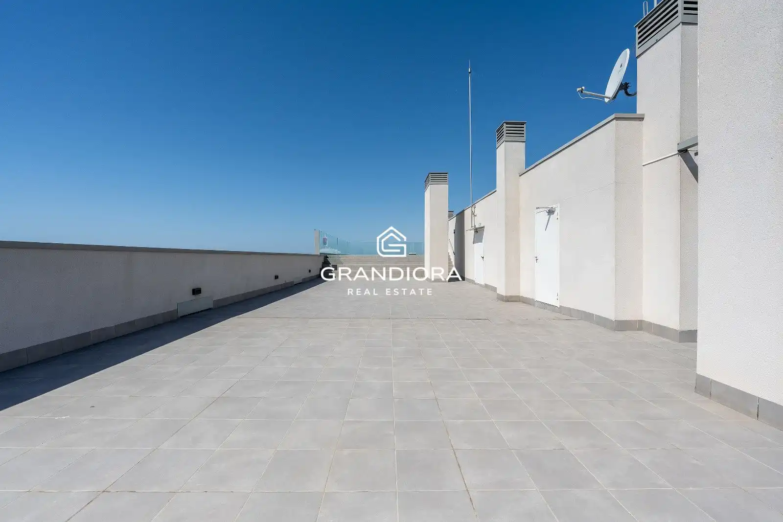 Terrace of Attic for sale in Mataró  with Air Conditioner, Terrace and Swimming Pool