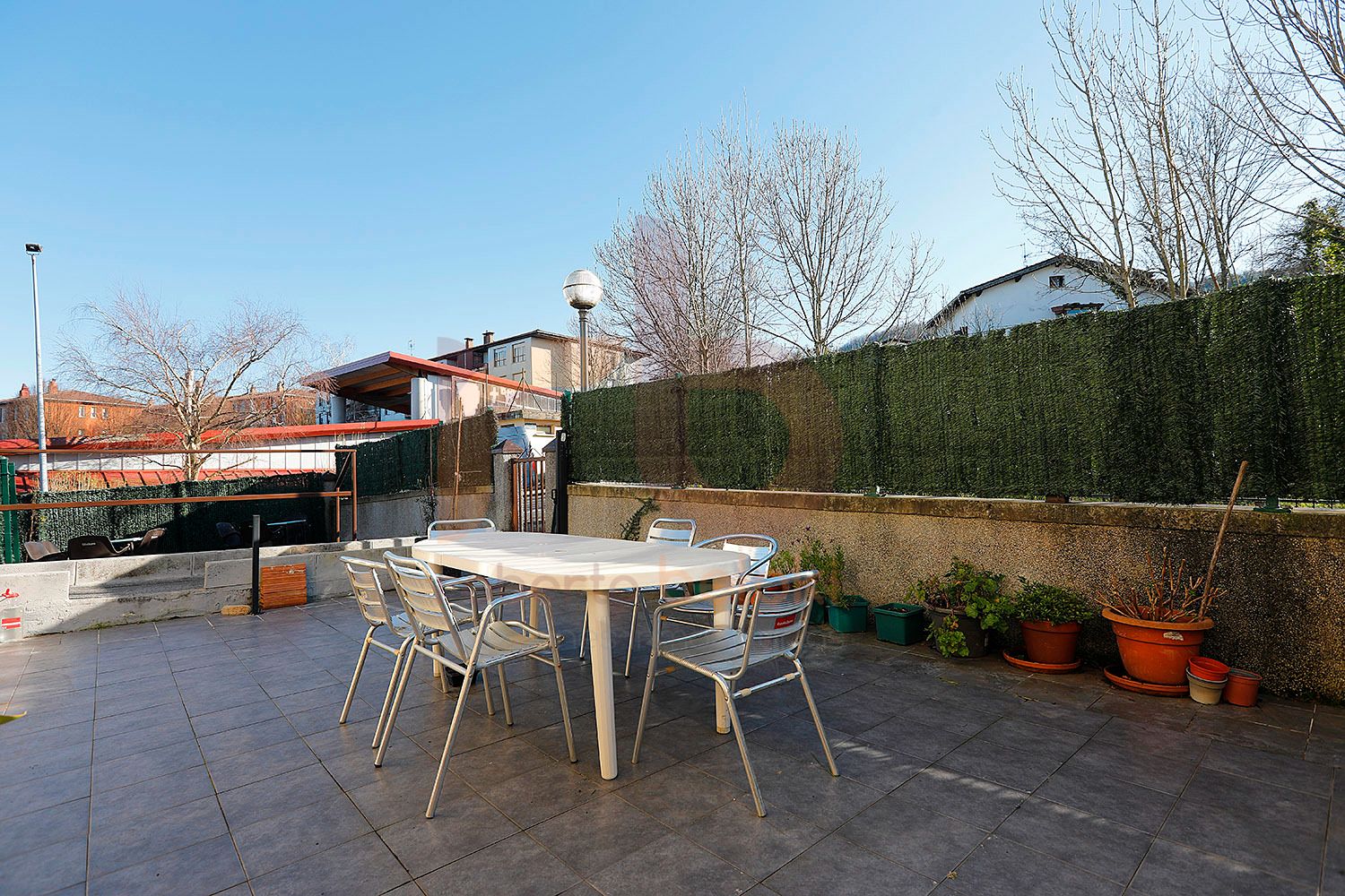 Terrace of Single-family semi-detached for sale in Irun   with Heating, Terrace and Storage room