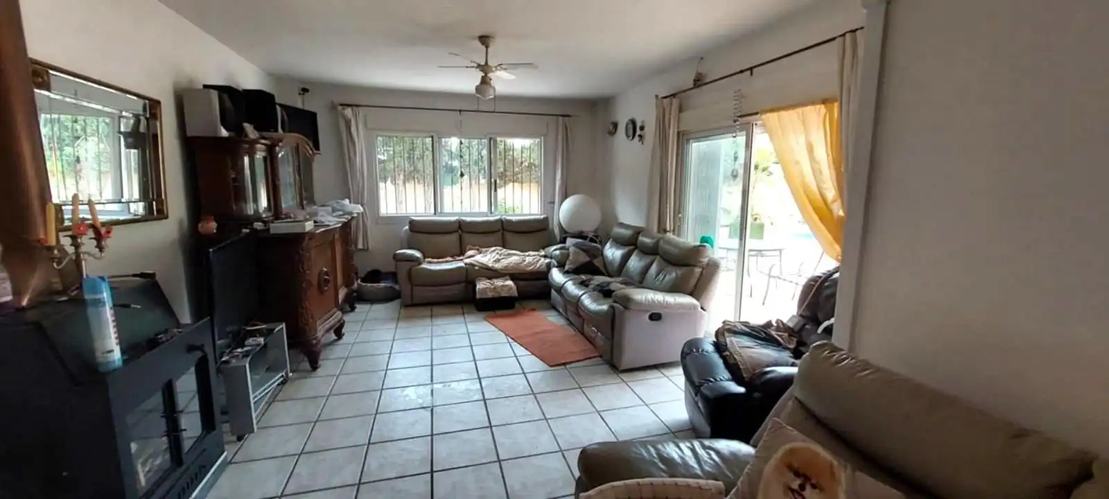 Wohnzimmer von Haus oder Chalet zum Verkauf in Orxeta mit Klimaanlage, Terrasse und Schwimmbad