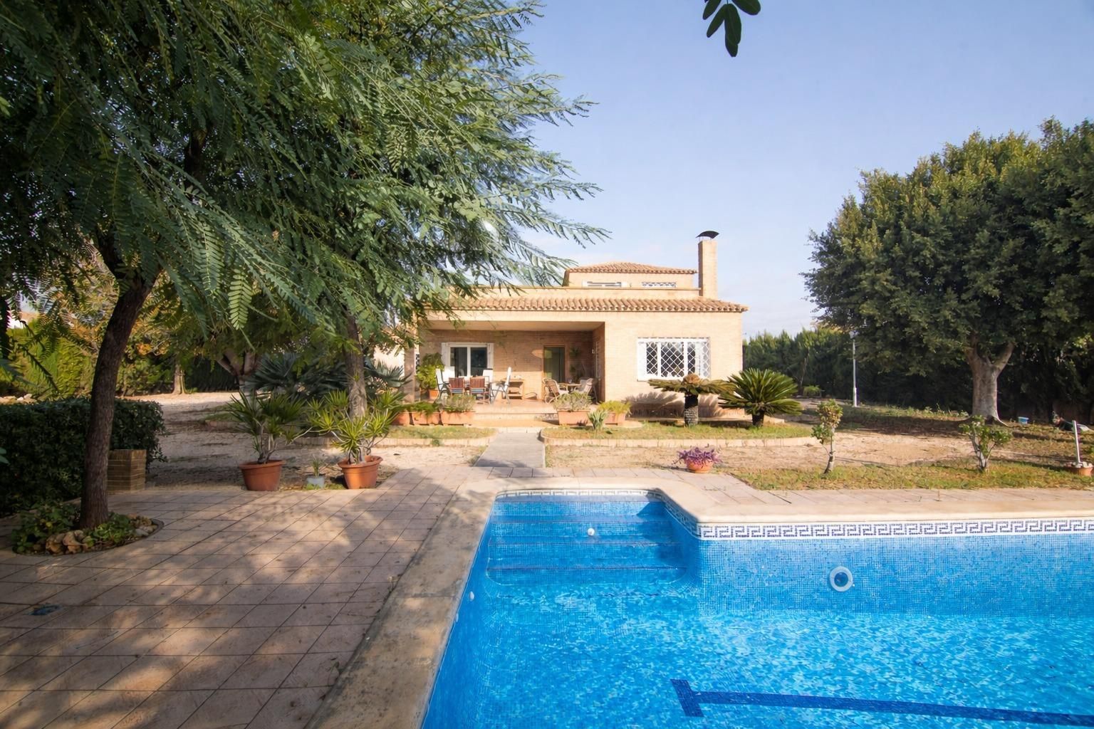 Jardín de Casa o chalet en venta en Elche / Elx con Aire acondicionado, Calefacción y Jardín privado