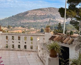 Vista exterior de Finca rústica en venda en Parcent amb Terrassa