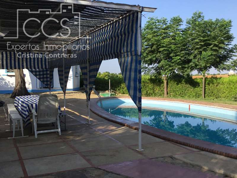 Schwimmbecken von Country house zum Verkauf in Villanueva del Ariscal mit Abstellraum, Schwimmbad und Möbliert