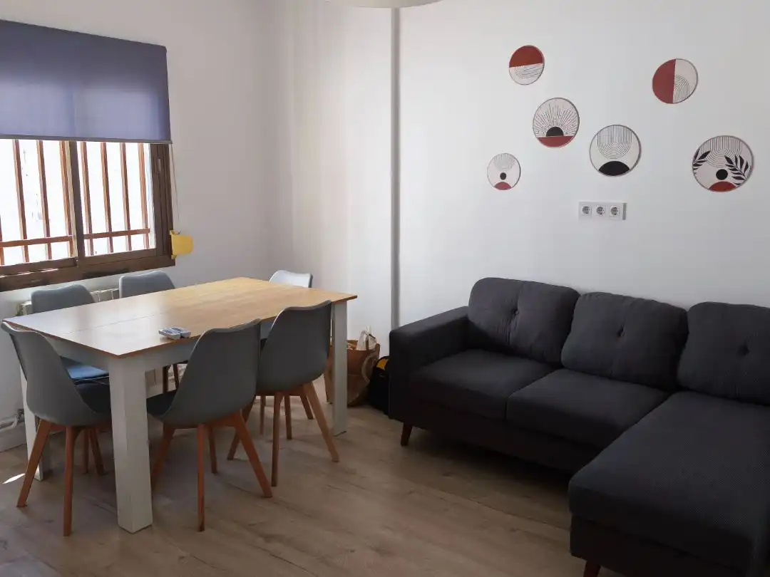 Sala de estar de Piso de alquiler en Ciudad Real con Aire acondicionado, Calefacción y Terraza