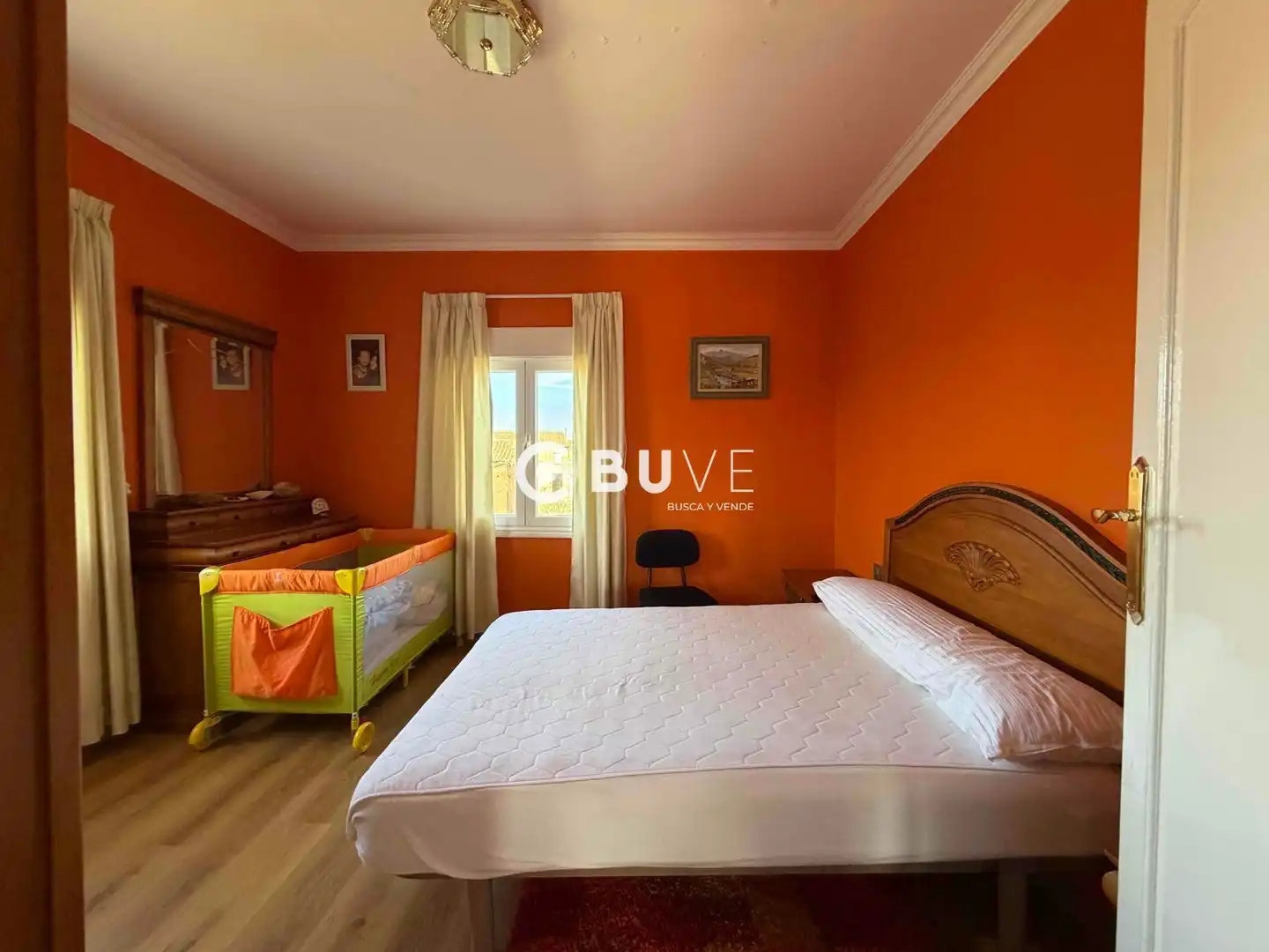 Bedroom of Houses for sale in Bustillo del Páramo  with Heating, Terrace and Storage room