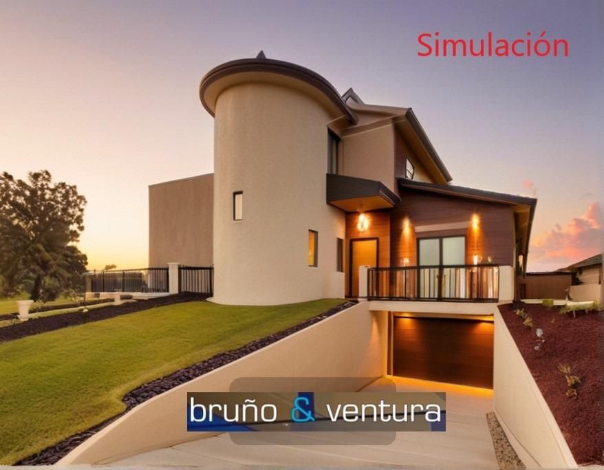 Vista exterior de Casa o xalet en venda en Altafulla amb Jardí privat, Terrassa i Piscina