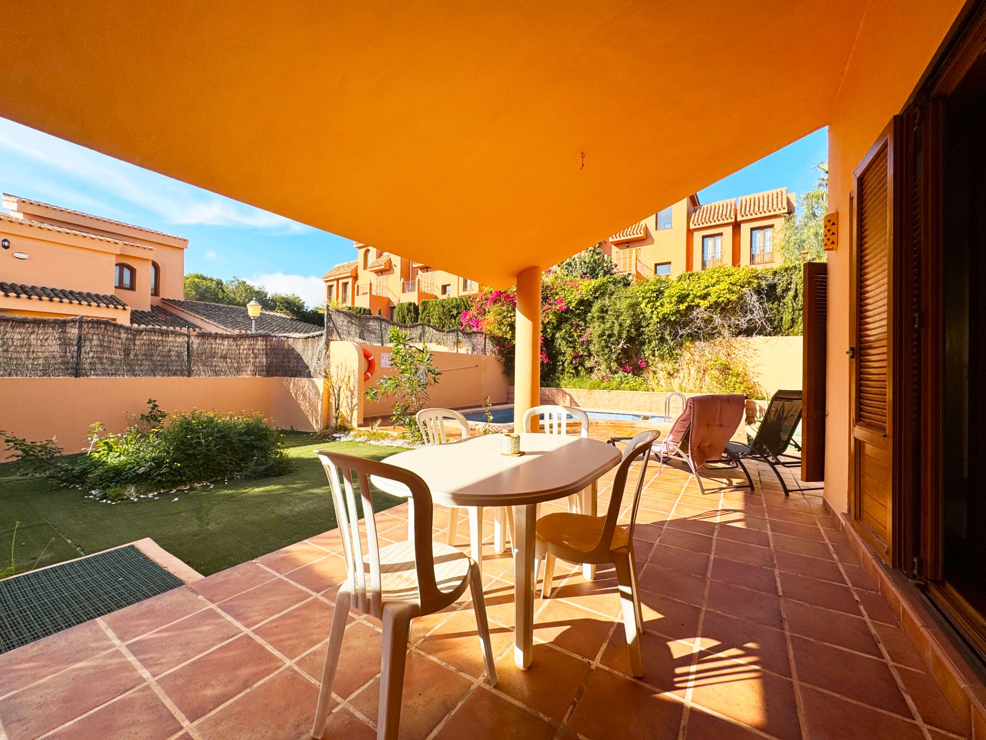 Jardí de Casa adosada en venda en La Unión amb Aire condicionat, Calefacció i Jardí privat