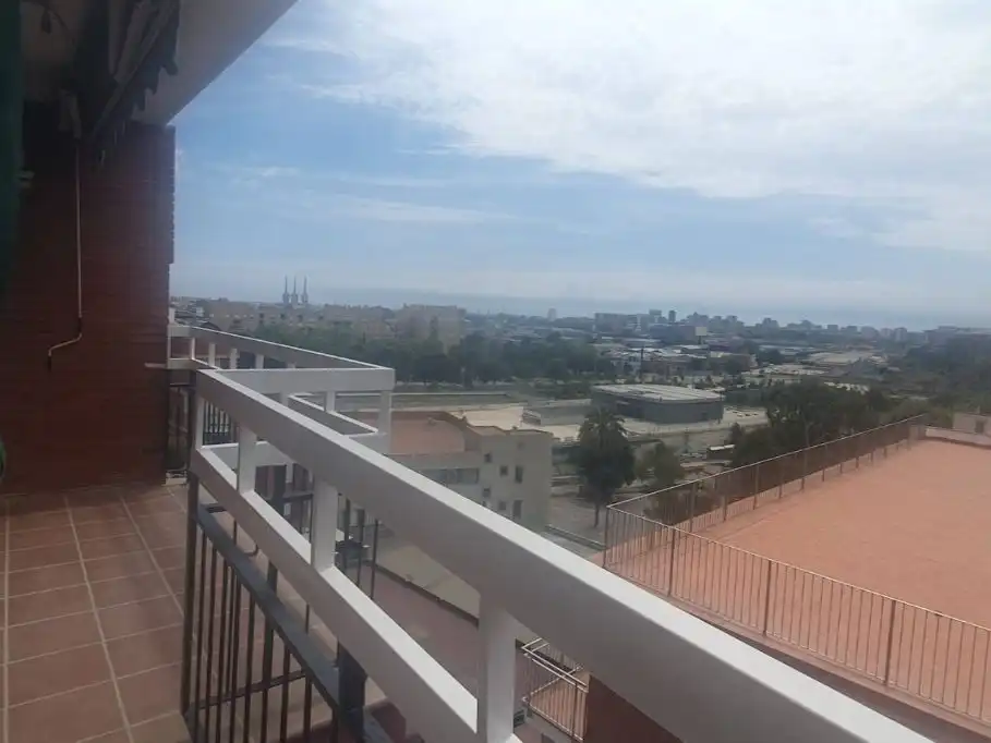 Balcony of Flat for rent in Sant Andreu