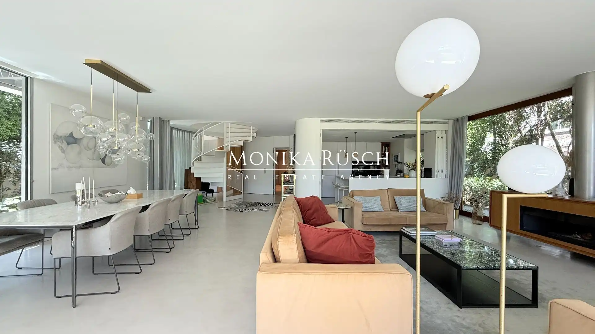 Living room of Houses for rent in Castelldefels  with Air Conditioner, Heating and Private garden
