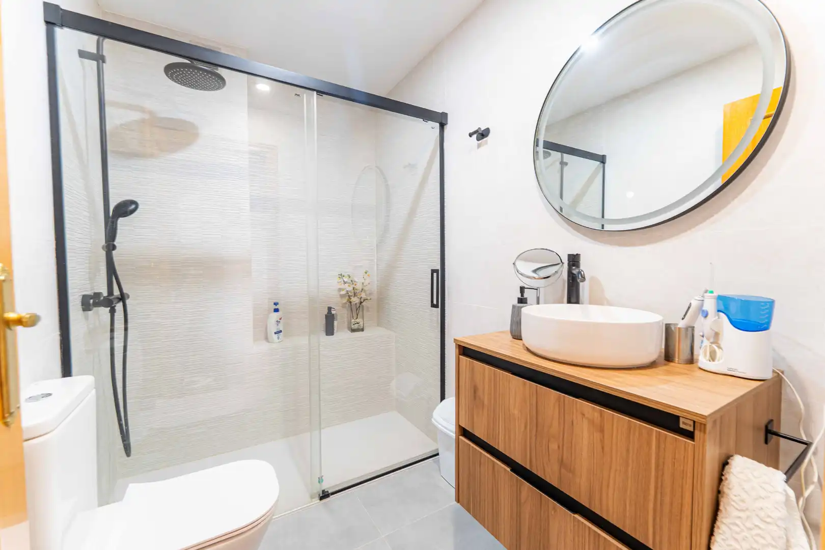 Baño de Casa adosada en venta en Torrelodones con Balcón