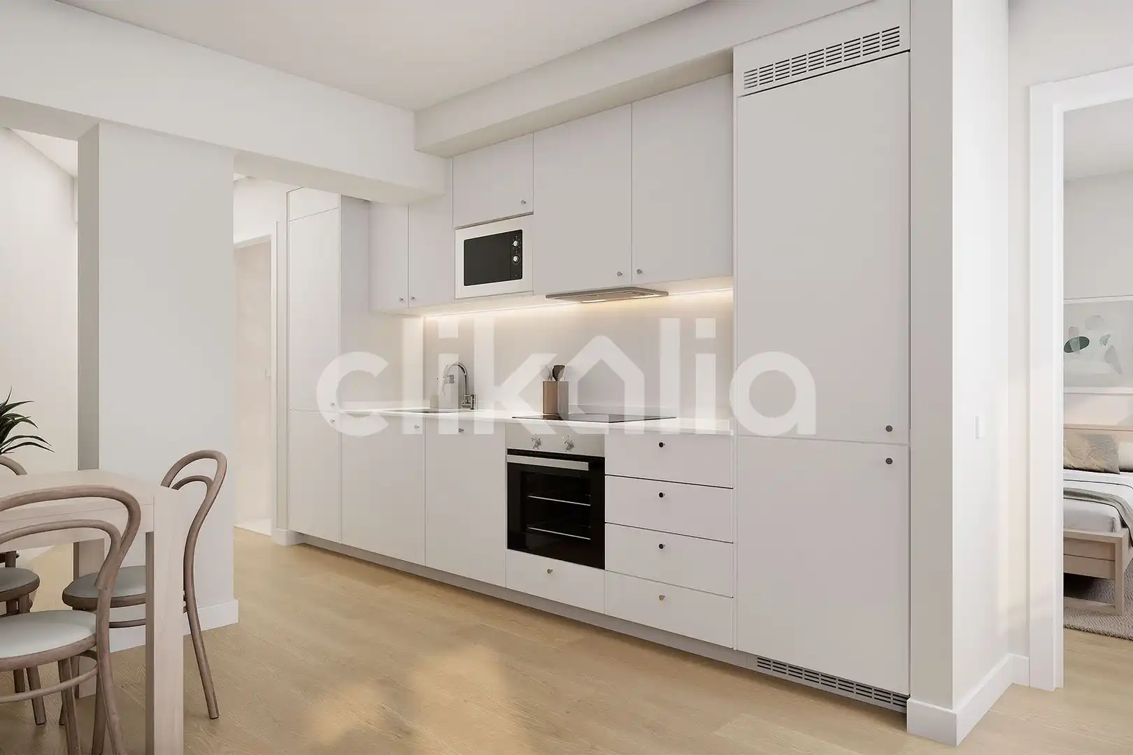 Cocina de Piso en venta en Madrid con Aire acondicionado y Calefacción