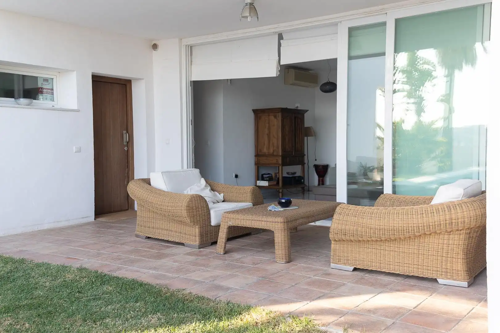 Terrassa de Casa o xalet en venda en Rincón de la Victoria amb Aire condicionat, Jardí privat i Terrassa