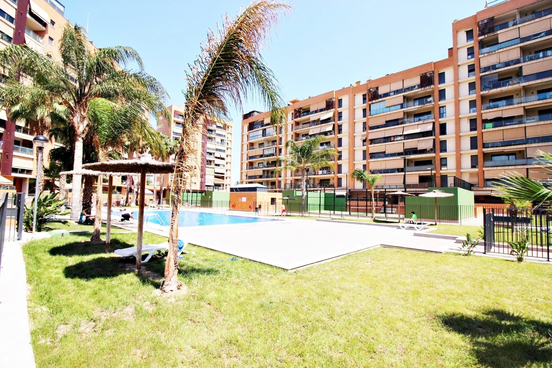 Swimming pool of Planta baja for sale in Alicante / Alacant  with Heating, Terrace and Storage room