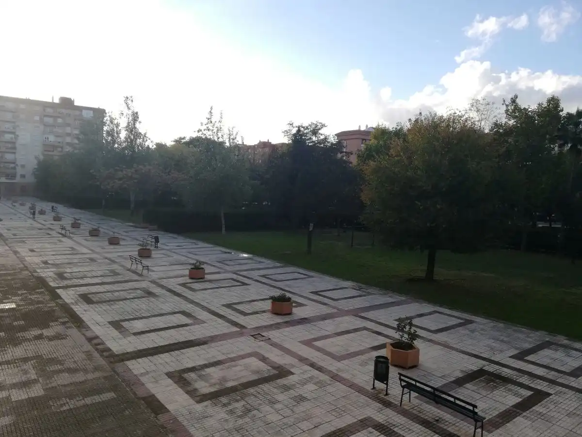 Vista exterior de Pis de lloguer en Huelva amb Moblat i Balcó