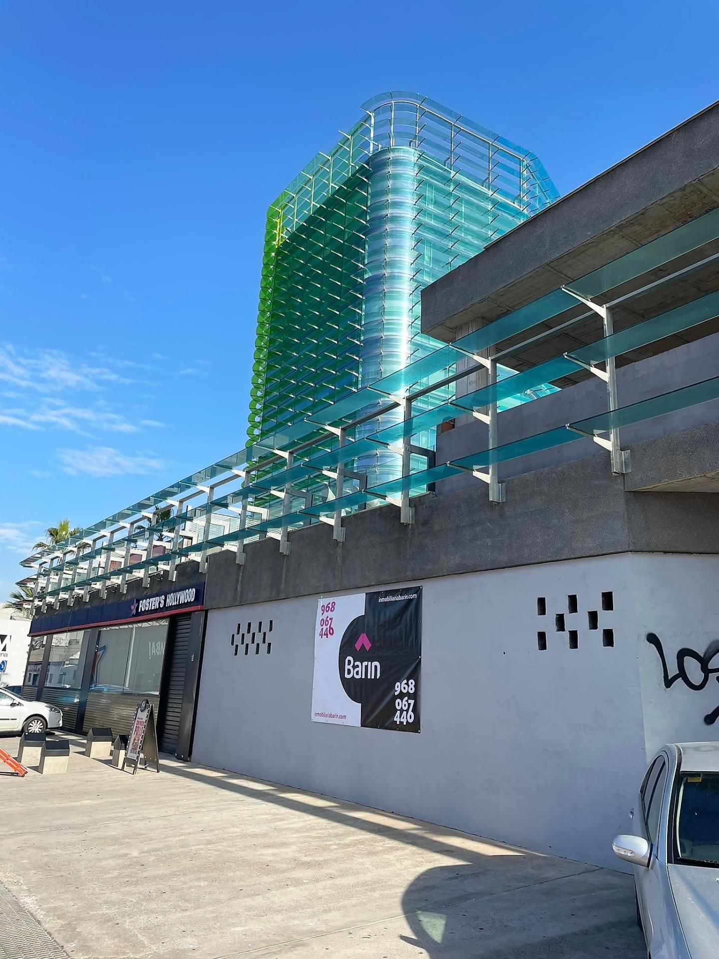 Vista exterior de Oficina de alquiler en  Murcia Capital con Aire acondicionado