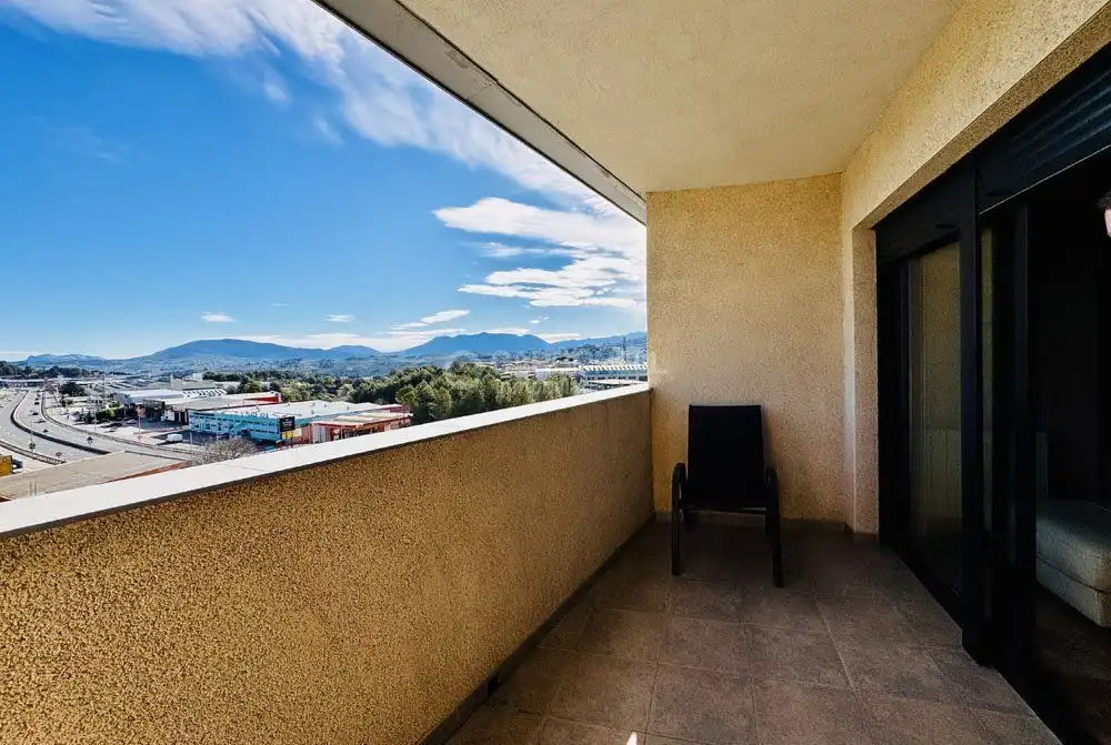 Balcony of Flat for rent in Zona Nord 