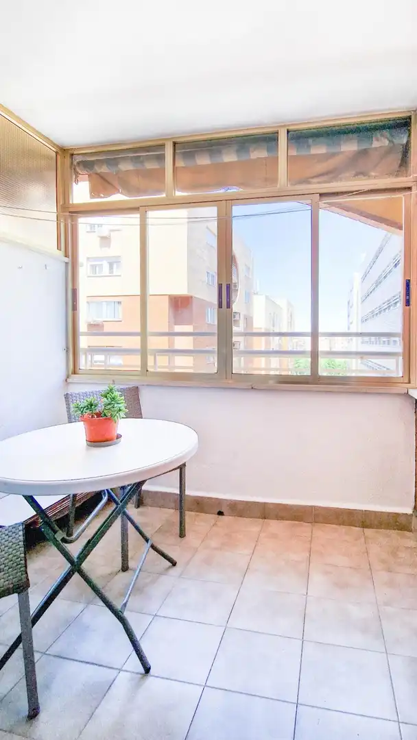 Terrasse von Wohnung zur Miete in Badajoz mit Möbliert und Balkon