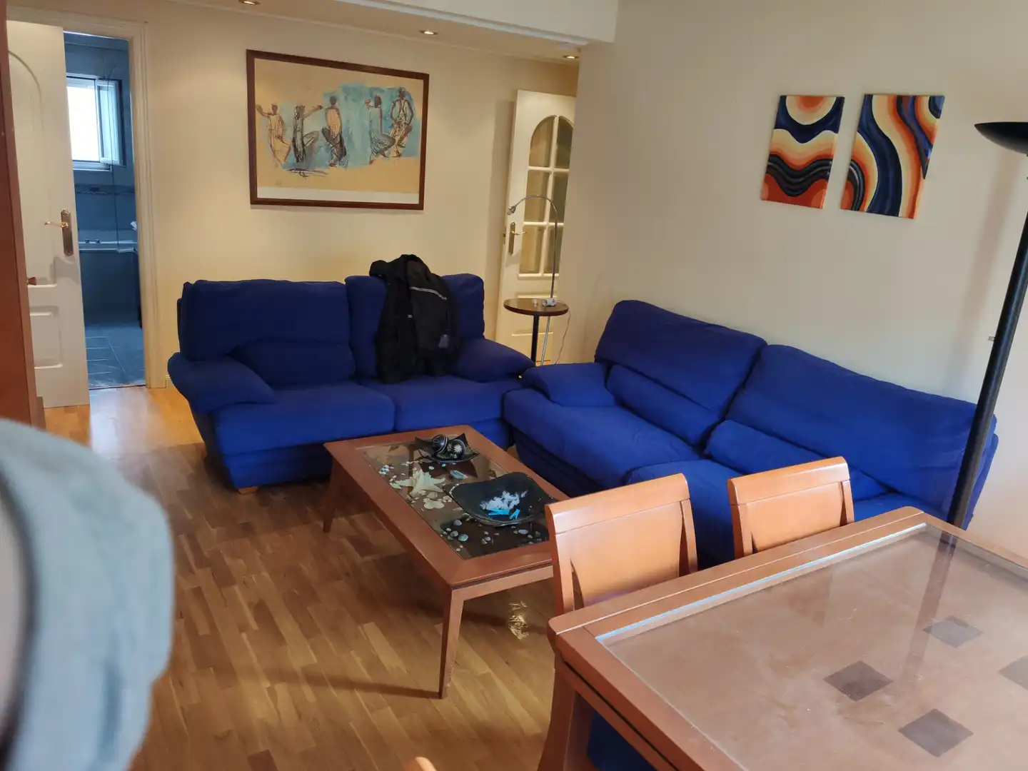 Wohnzimmer von Wohnung zum Verkauf in Santa Marta de Tormes mit Heizung, Parkett und Möbliert