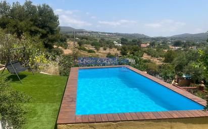 Swimming pool of House or chalet for sale in Albalat dels Tarongers  with Terrace and Swimming Pool