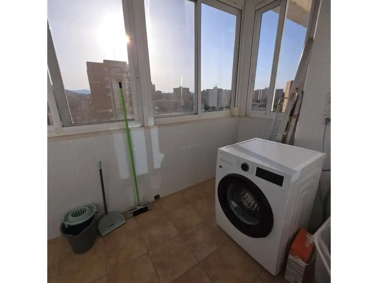 Schlafzimmer von Wohnung zur Miete in Cartagena mit Klimaanlage, Heizung und Möbliert