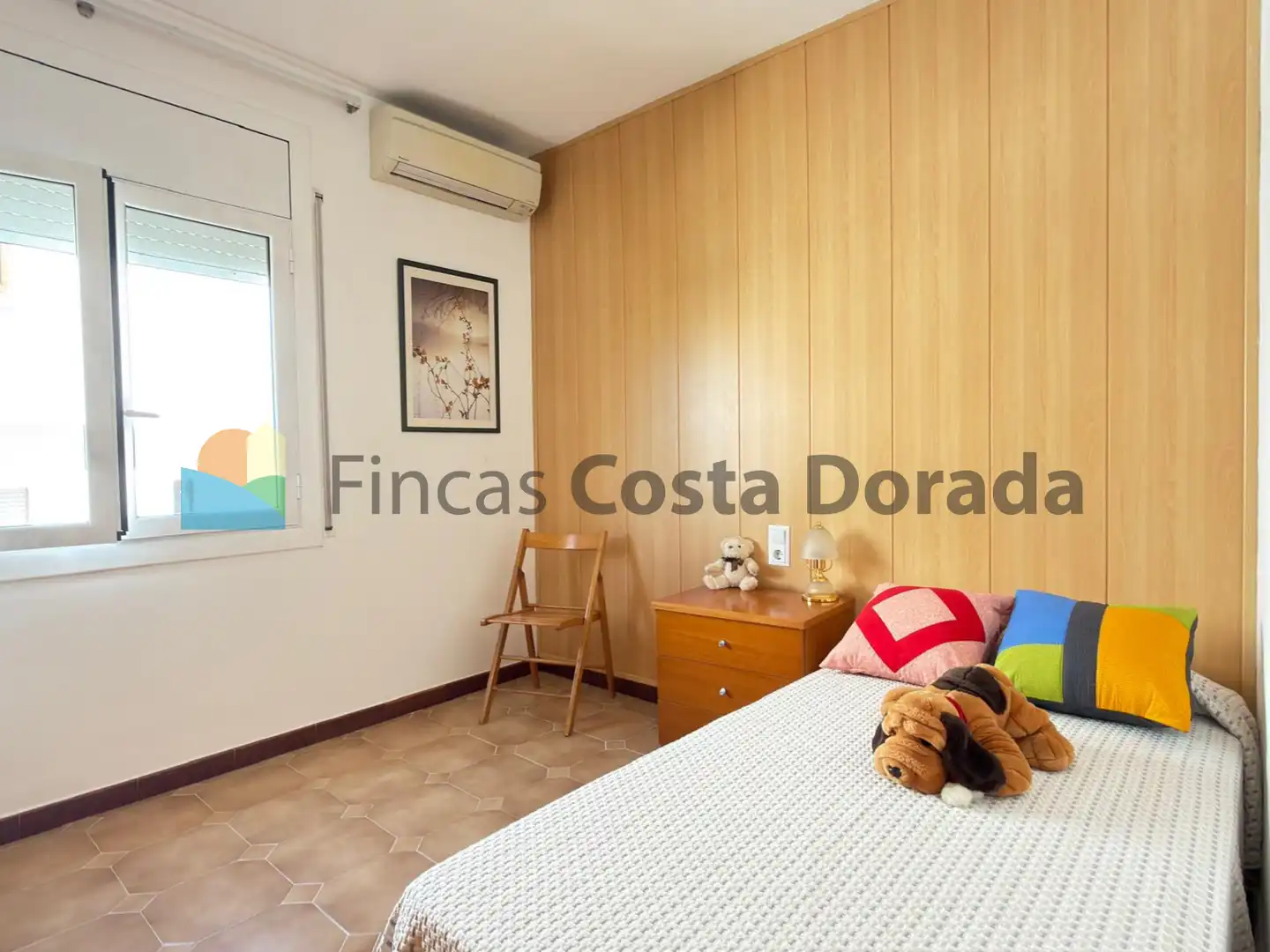 Bedroom of Houses for sale in Cubelles  with Air Conditioner, Private garden and Parquet flooring