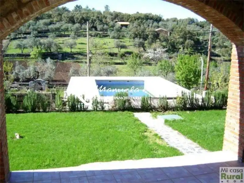 Swimming pool of Country homes for sale in Cáceres  with Air Conditioner, Heating and Terrace