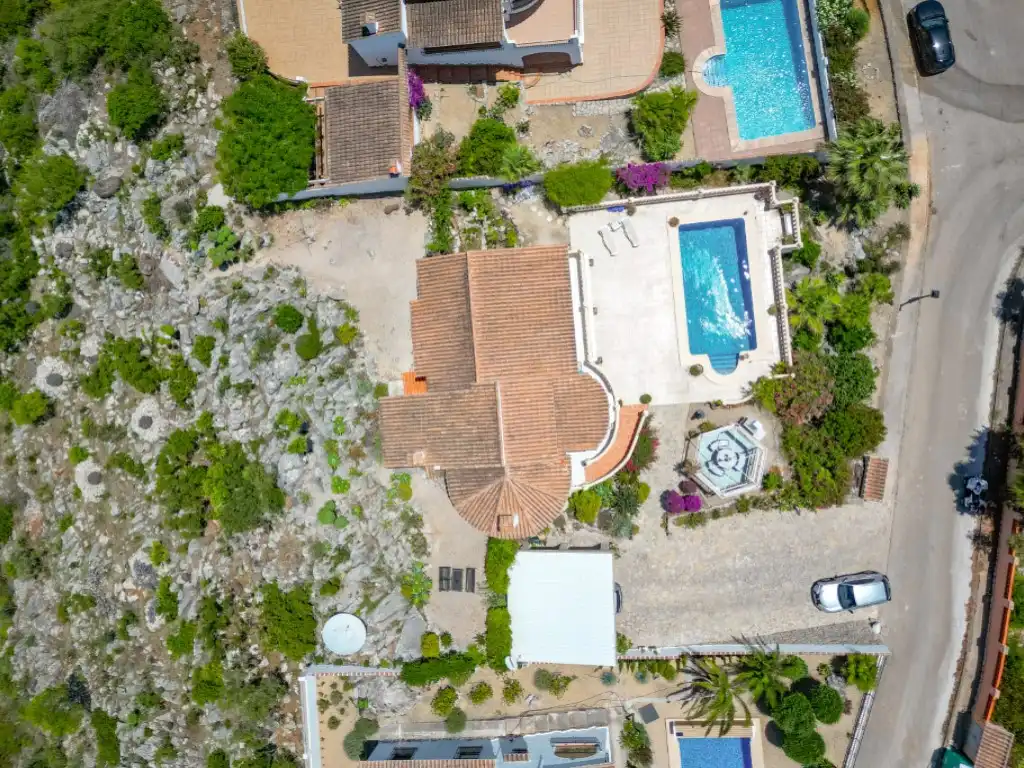 Vista exterior de Casa o xalet en venda en Murla amb Aire condicionat, Calefacció i Jardí privat